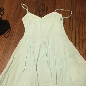 Flowy Teal Dress